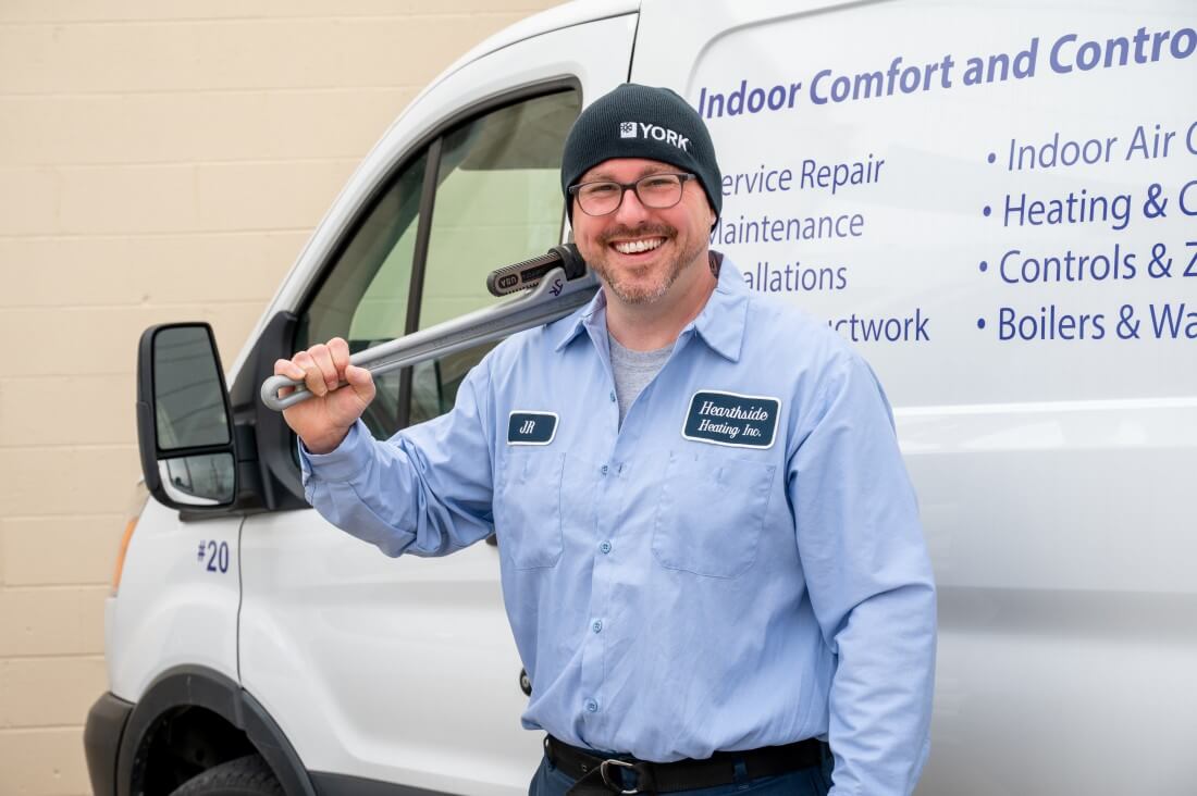 Hearthside Heating: Experienced Heating & Cooling Contractor in Madison Heights - JR